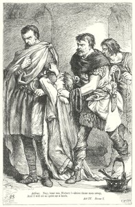 Kong John (gravering) av Henry Courtney (after) Selous