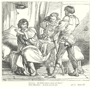Kong Richard III (gravering) av Henry Courtney (after) Selous