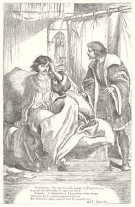 Kong Richard III (gravering) av Henry Courtney (after) Selous