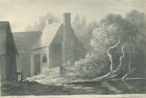 Lichfield - Edial: sepia vask tegning, nd [1788-1855] (tegning)