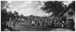 En country-cricketkamp, 1800-tallet 1912.