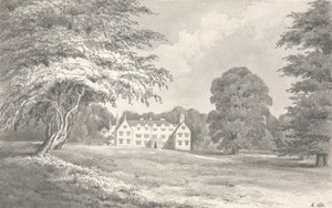 Oakley Hall av Henry Edridge