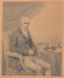 Portrett av Thomas Estcourt Esq. fra Estcourt av Henry Edridge