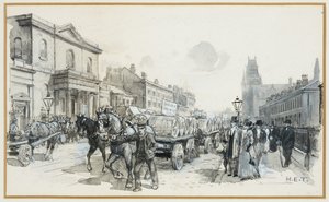 1. mai, Oxford Street av Henry Edward Tidmarsh