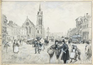New Cross & St Paul's Church av Henry Edward Tidmarsh