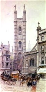 St Mary Aldermary, Queen Victoria Street av Henry Edward Tidmarsh