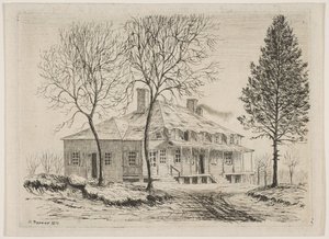 Somerindyck House fra Scenes of Old New York, 1870.