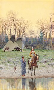 Indisk til hest, 1899