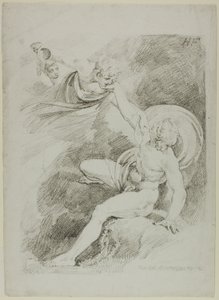 Himmelske Ganymedes av Johann Heinrich Füssli
