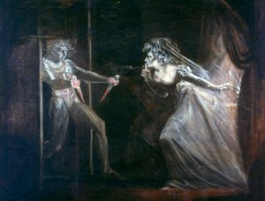 Lady Macbeth Seizing the Daggers, utstilt 1812