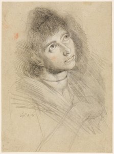 Portrett av en kvinne (Martha Hess) av Johann Heinrich Füssli
