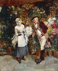 Blomsterjenta,