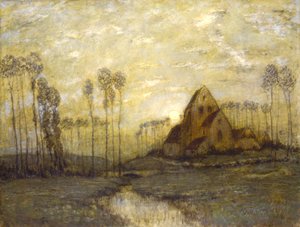 En gammel kirke i Montreuil, ca. 1906-1907.