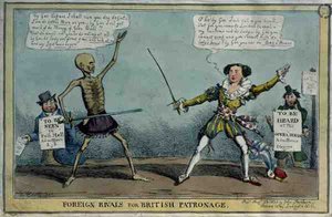 "Foreign Rivals for British Patronage", pub. av John Fairburn
