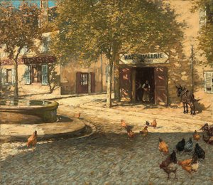 En provençalsk smie av Henry Herbert La Thangue