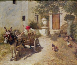 Gårdsplass, 1905