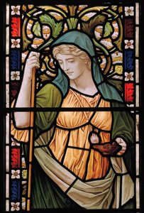 Seek & Ye Shall Find, 1888 (farget glass)
