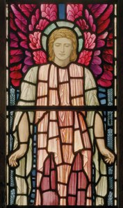 Seraphim Angel detalj, 1897 (farget glass)