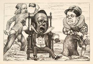Så stor var hans skrekk at vesten hans ble hvit pub. 1876. av Henry Holiday
