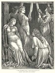 The Staff and Scrip (gravering) av Henry Holiday