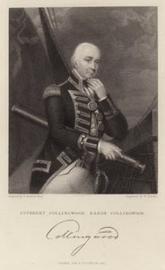 Portrett av Cuthbert Collingwood av Henry Howard