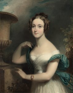 Mary Ward Betts, 1830-årene. av Henry Inman