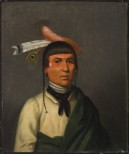 No-Tin (Vind), en ojibweleder av Henry Inman