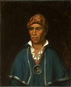 Kua-ta-wa-pair (bil m hey), 1832? 33 av Henry Inman