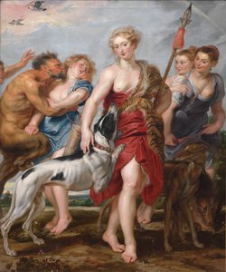 Diana og nymfene hennes drar på jakt