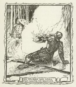 Hvordan Sir Bors ble reddet fra å drepe broren sin av Henry Justice Ford