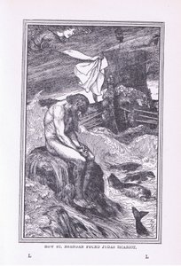 Hvordan St Brendan fant Judas Iskariot, 1912 av Henry Justice Ford