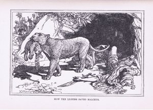 Hvordan løvinnen reddet Malcus, 1912 av Henry Justice Ford