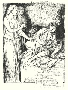 Illustrasjon til Pilegrimsreisen av John Bunyan (lito) av Henry Justice Ford