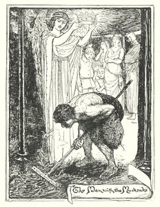 Illustrasjon til Pilegrimsreisen av John Bunyan (lito) av Henry Justice Ford