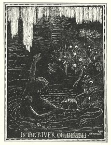 Illustrasjon til Pilegrimsreisen av John Bunyan (lito) av Henry Justice Ford