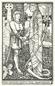 John velger Death for Godmother (litho) av Henry Justice Ford