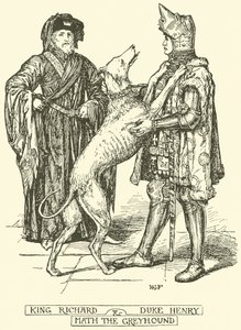 Kong Richard og hertug Henry Math the Greyhound av Henry Justice Ford