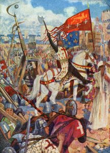 Kong Richard I i Det hellige land av Henry Justice Ford