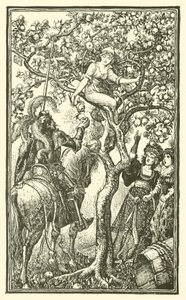 Lille ett-øye, to-øyne og tre øyne (gravering) av Henry Justice Ford