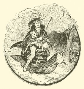 Prins Vivien og prinsesse Placida (gravering) av Henry Justice Ford