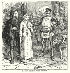 Robert tror Joan er gal (litografi) av Henry Justice Ford