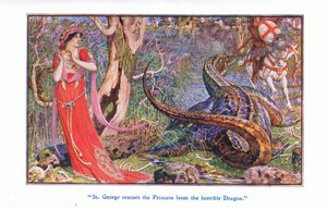 St George redder prinsessen fra den grusomme dragen, 1912