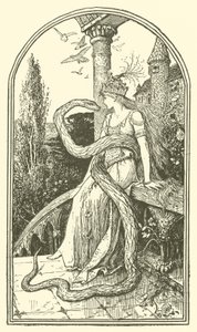 The Enchanted Snake (gravering) av Henry Justice Ford