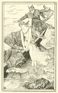 Den gyldne havfrue (gravering) av Henry Justice Ford