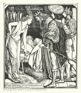 Helten oppdaget (gravering) av Henry Justice Ford