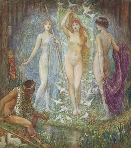 The Judgment of Paris, 1890 av Henry Justice Ford