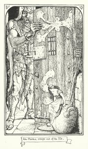 Jomfruen kryper ut av potten (gravering) av Henry Justice Ford
