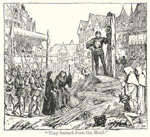 quot;De brente Joan the Jomfruquot; (lito) av Henry Justice Ford