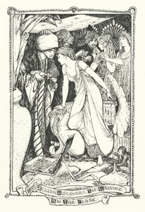 Zelida oppdager skriften på kolben (gravering) av Henry Justice Ford