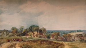 A Kentish View, c1845 av Henry Jutsum